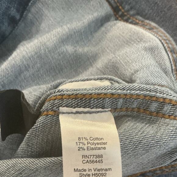 J CREW Womens Classic Jean Jacket XS Medium Wash Western Preppy Denim Spring - Picture 8 of 10